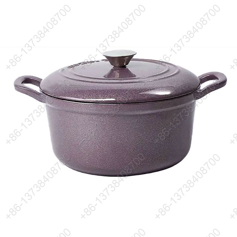 Enameled Cast Iron Pot with Non-Stick Function Cast Iron Cookware Cast Iron Cooking Pot Rice Cooker