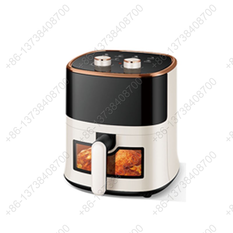 High Quality Multi-Functional Air Fryer Timer Temperature Control Small Air Fryer With  Viewable Window And Knob
