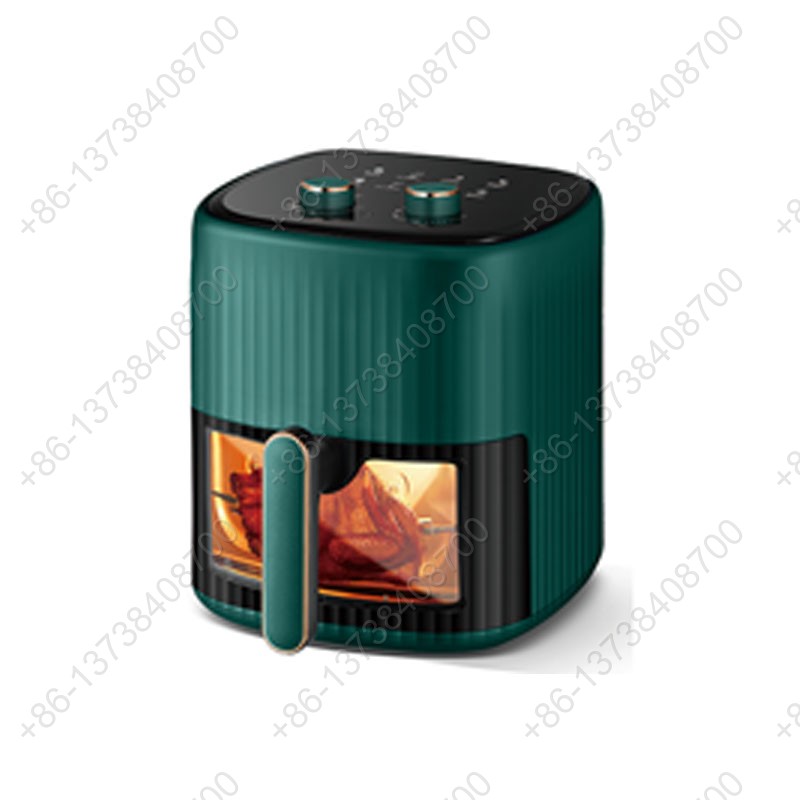 High Quality Multi-Functional Air Fryer Timer Temperature Control Big Air Fryer With Viewable Window And Knob