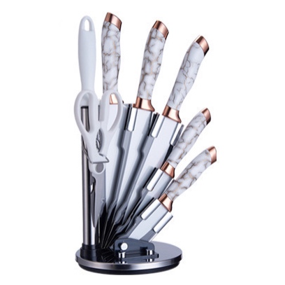 8pcs Kitchen Chef Knives And Cleavers Set